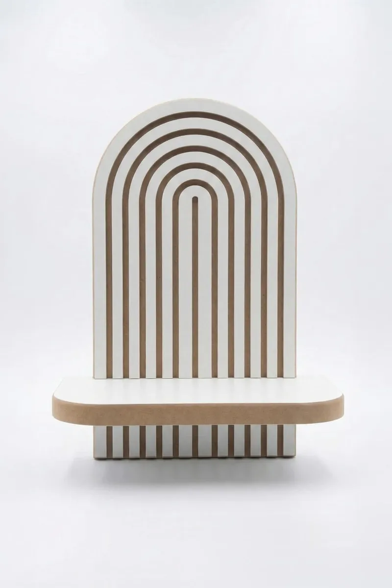 Hasina Vegghylle 26x35x13 cm - Hvit - Oppbevaring - Hyller - Vegghylle