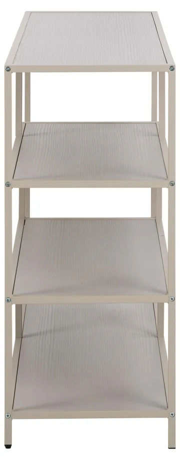 Hasslevik Bokhylle 114 cm - Grå - Oppbevaring - Hyller - Bokhylle