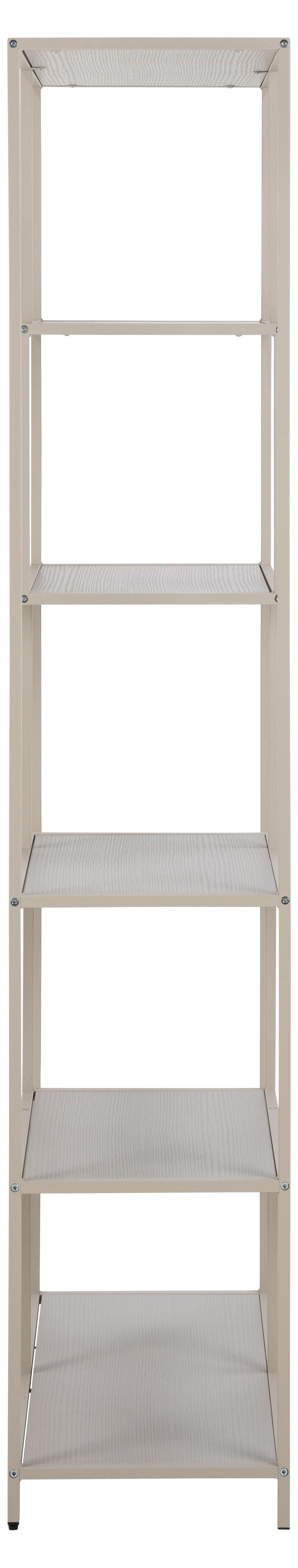 Hasslevik Bokhylle 185 cm - Grå - Oppbevaring - Hyller - Bokhylle