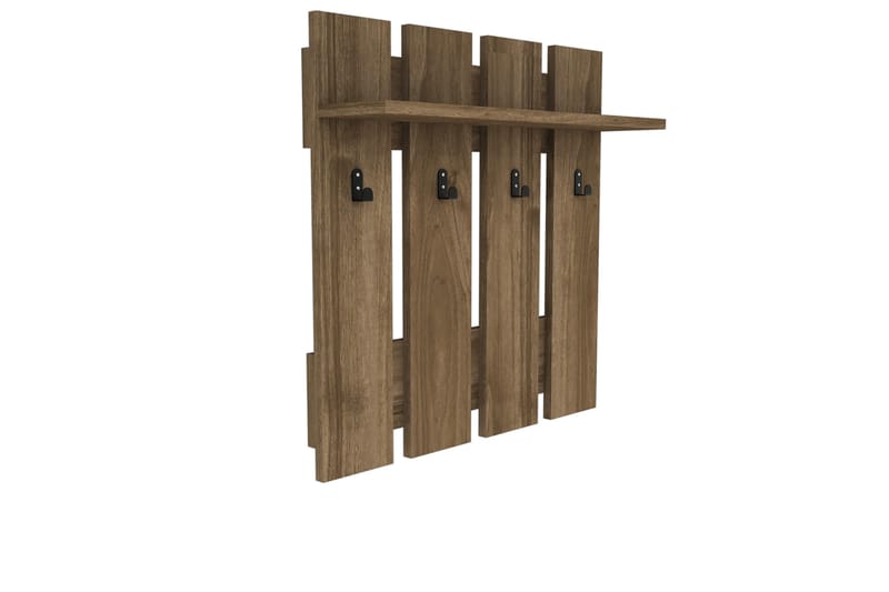 Casaluce Hattehylle 70x18 cm - Mørkebrun - Oppbevaring - Hyller - Hattehylle