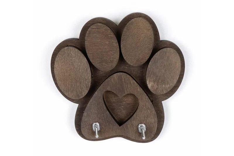 Chouchou Hattehylle 17x4 cm, Brun