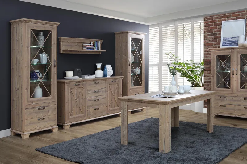 Kerrow Klesstativ 123 cm - Brun - Oppbevaring - Hyller - Vegghylle