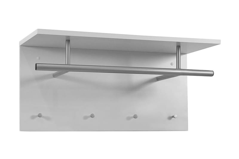 Klackbo Hattehylle 72 cm - Hvit/Matt - Oppbevaring - Hyller - Hattehylle
