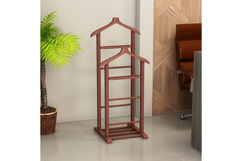 Pega Hattehylle 120x34 cm - Mørkebrun - Oppbevaring - Hyller - Hattehylle