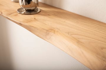 Helela Vegghylle 80 cm Asymmetrisk - varm honningbrun - Oppbevaring - Hyller - Vegghylle