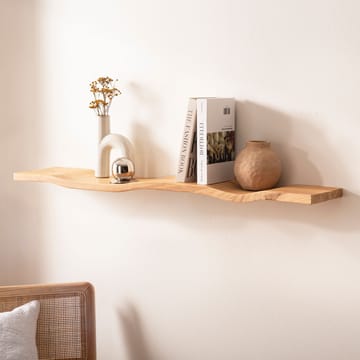 Helova vegghylle 120 cm - varm honningbrun - Oppbevaring - Hyller - Vegghylle