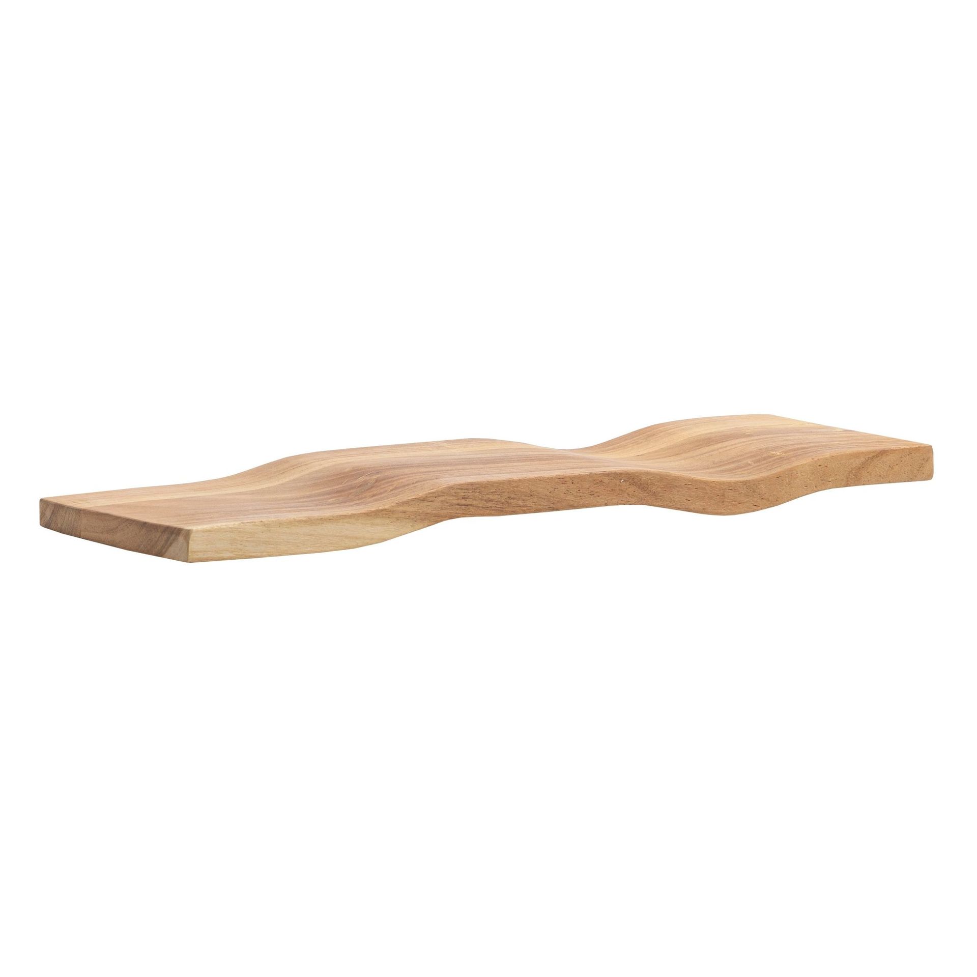 Helova vegghylle 60 cm - varm honningbrun