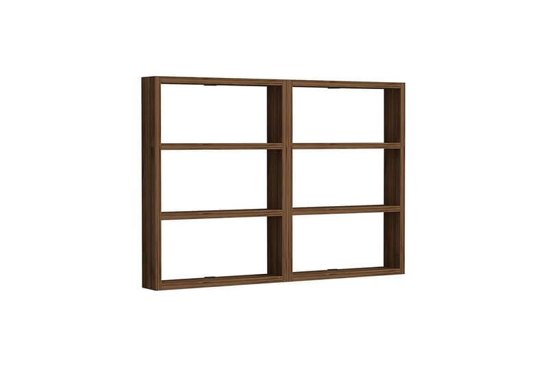 Hexaia Vegghylle 84,6 cm - Brun - Oppbevaring - Hyller - Vegghylle
