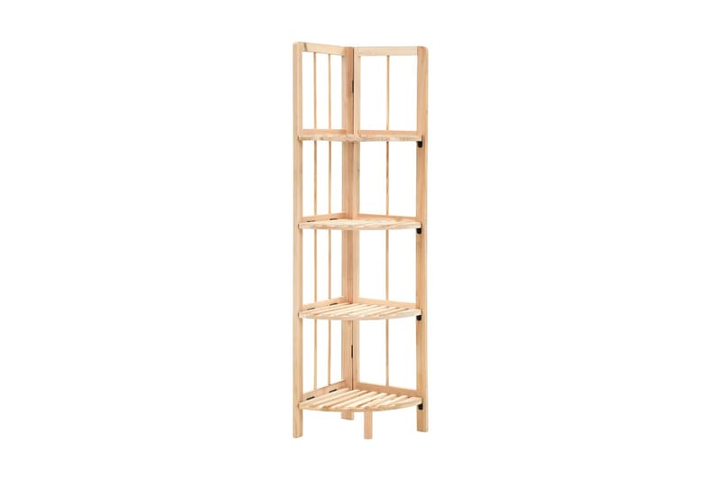 Hjørnehylle sedertre 27x27x110 cm - Oppbevaring - Hyller - Hjørnehylle