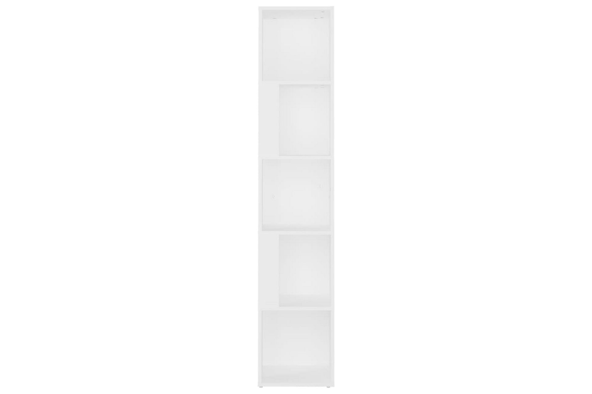 Hjørneskap hvit 33x33x164,5 cm sponplate - Hvit - Oppbevaring - Hyller - Hjørnehylle