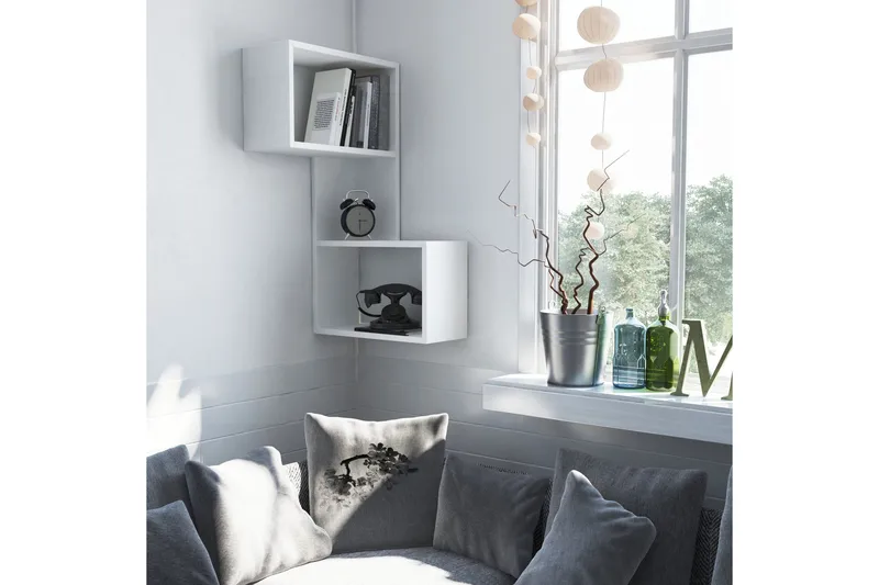 Homitis Bokhylle - Oppbevaring - Hyller - Hjørnehylle