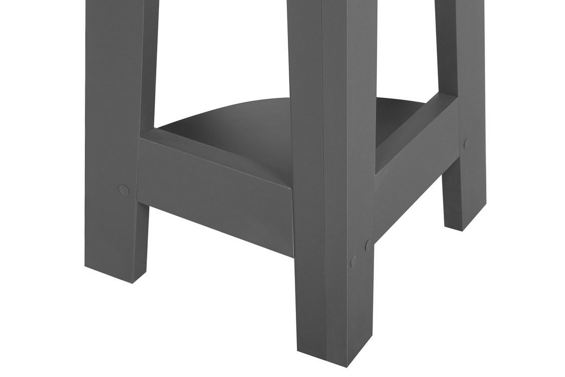 Solo Hylle 48 cm - Grå - Oppbevaring - Hyller - Hjørnehylle