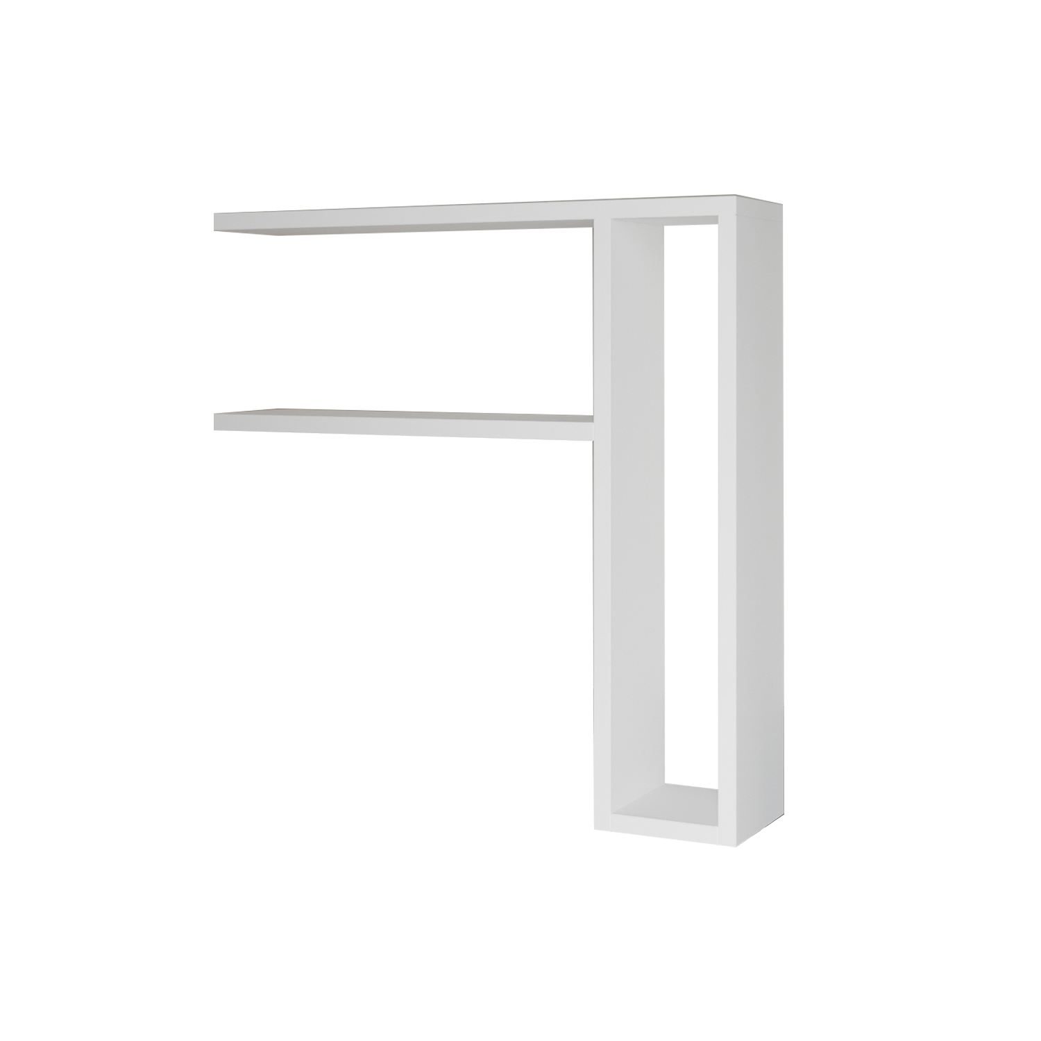 Hollowmere Vegghylle 60x61,8x15 cm - Hvit