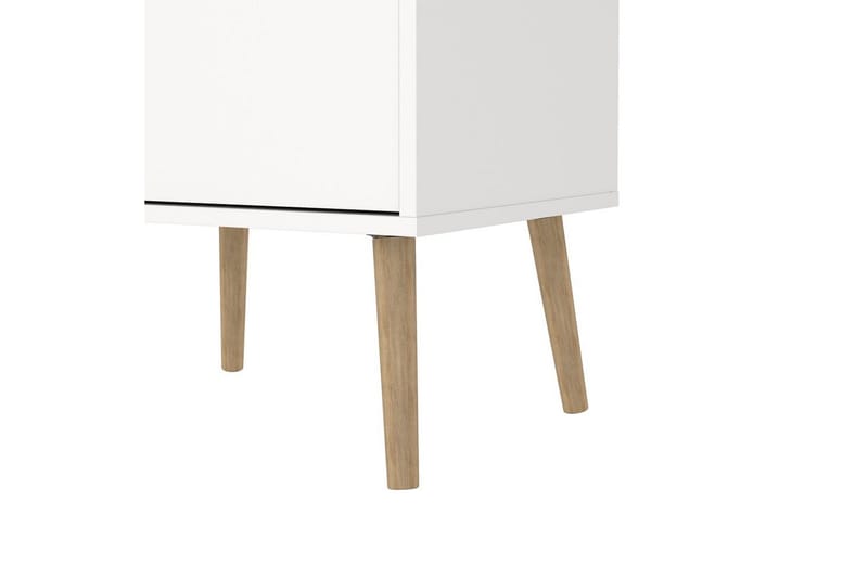 Hostafranc Bokhylle 50,2 cm - Hvit - Oppbevaring - Hyller - Bokhylle