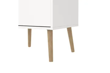 Hostafranc Bokhylle 50,2 cm - Hvit - Oppbevaring - Hyller - Bokhylle