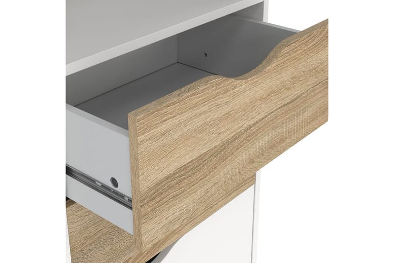 Hostafranc Bokhylle 50,2 cm - Hvit - Oppbevaring - Hyller - Bokhylle