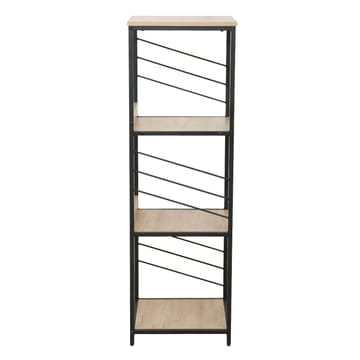 Hylle HOME4YOU Dimitra 40x40x124 cm rustikk/svart - lyst rustikt treverk/svart - Oppbevaring - Hyller - Hylleplan & hyllekonsoll
