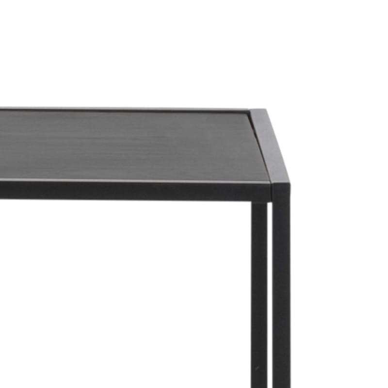 Hylle HOME4YOU Seaford 114x35x185 cm Svart - Svart - Oppbevaring - Hyller - Bokhylle