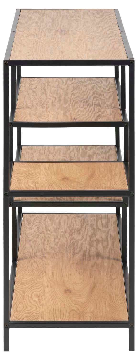 Hylle HOME4YOU Seaford 114x35x78 cm eik - brun - Oppbevaring - Hyller - Hylleplan & hyllekonsoll