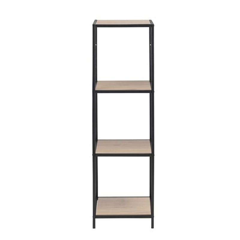 Hylle HOME4YOU Seaford 35x37x1195 cm eik - vill eik/svart - Oppbevaring - Hyller - Hylleplan & hyllekonsoll