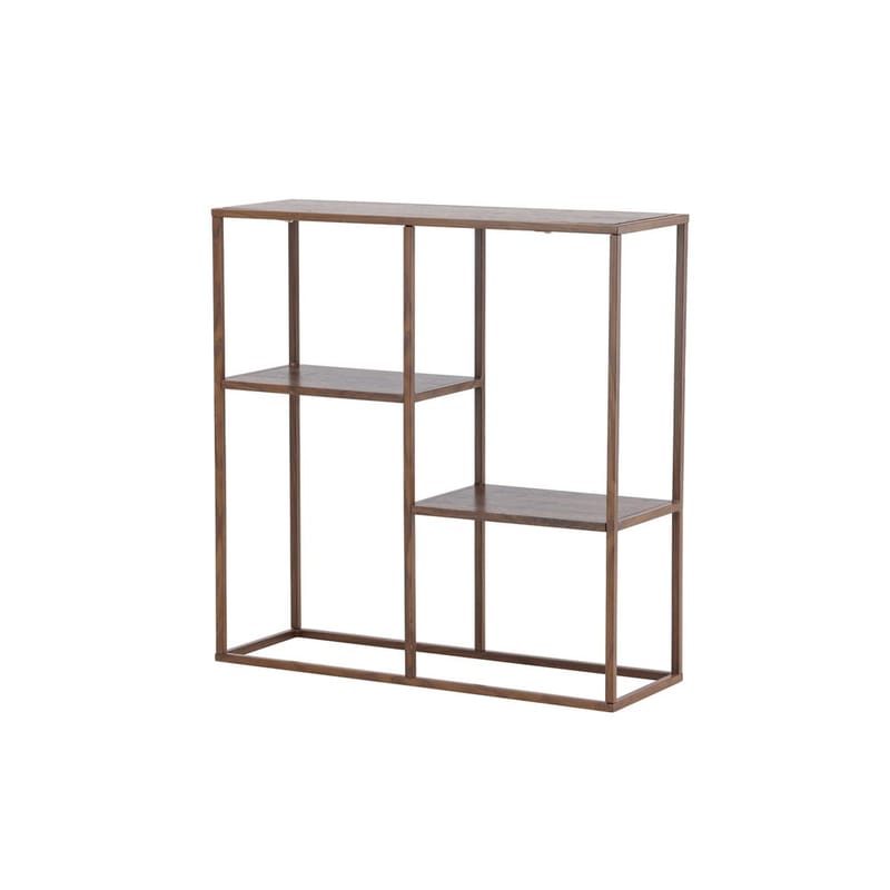 Hyller Venture Home Hylle Staal Walnut - Oppbevaring - Hyller - Hylleplan & hyllekonsoll