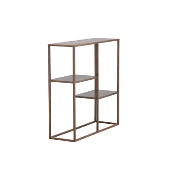Hyller Venture Home Hylle Staal Walnut - Oppbevaring - Hyller - Hylleplan & hyllekonsoll