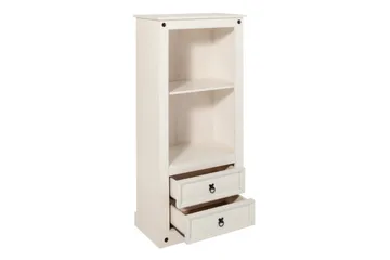 Ayala Bokhylle 65 cm - Hvit - Oppbevaring - Hyller - Bokhylle