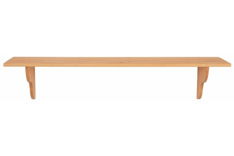 Ayala Hylle 120 cm - Lysebrun - Oppbevaring - Hyller - Hyllesystem