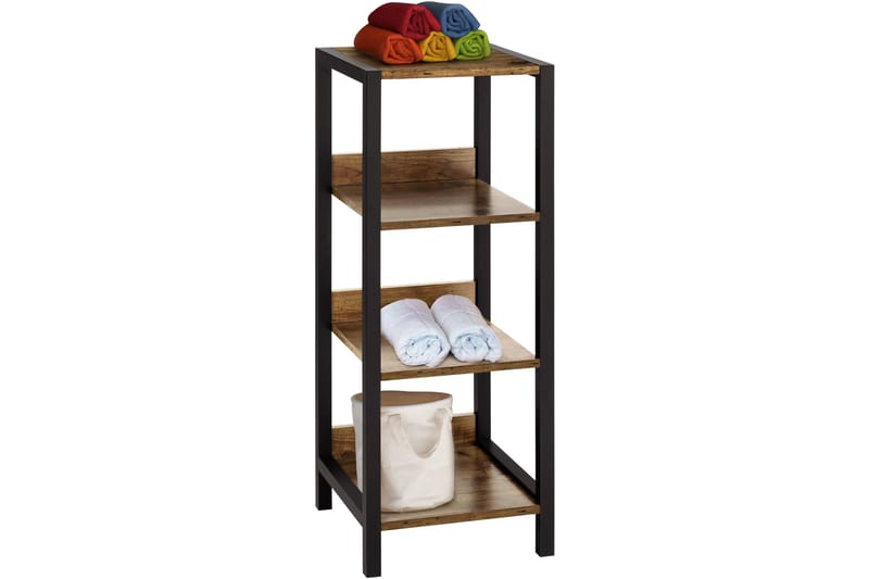 Bagnum Hylle 33 cm - Brun / Svart - Oppbevaring - Hyller - Hyllesystem
