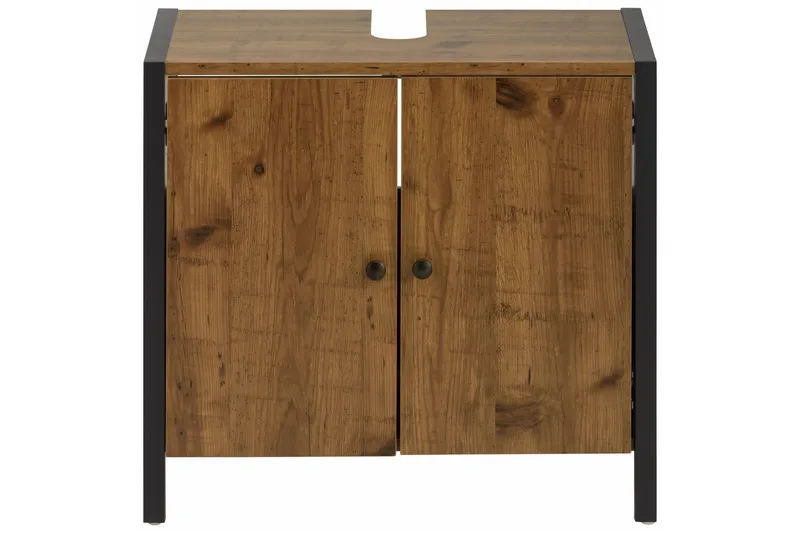 Brayden Tvättställ 60 cm - Brun/Svart - Hus & oppussing - Kjøkken & bad - Baderom - Baderomsmøbler & baderomsinnredning - Servantskap & kommode