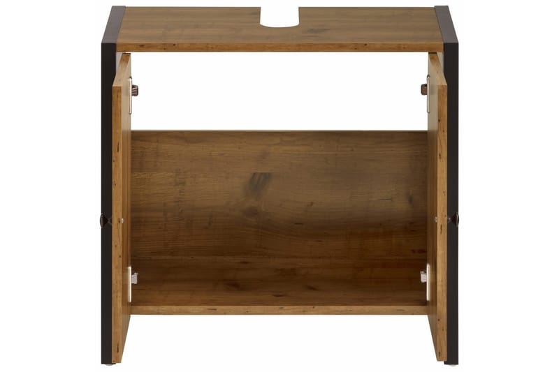 Brayden Tvättställ 60 cm - Brun/Svart - Hus & oppussing - Kjøkken & bad - Baderom - Baderomsmøbler & baderomsinnredning - Servantskap & kommode