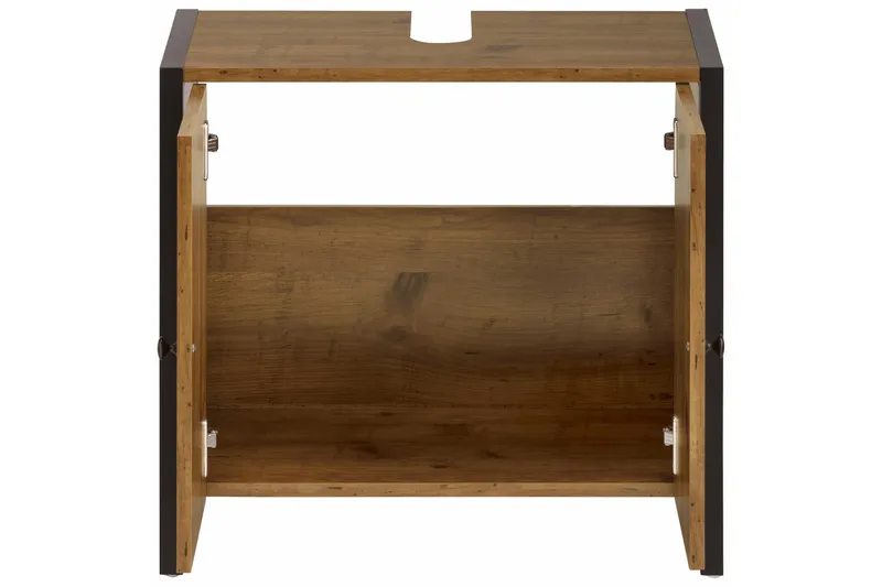 Brayden Tvättställ 60 cm - Brun/Svart - Hus & oppussing - Kjøkken & bad - Baderom - Baderomsmøbler & baderomsinnredning - Servantskap & kommode