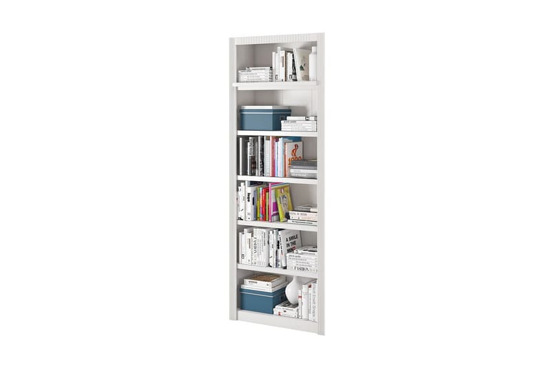 Minturn Bokhylle 81 cm - Hvit - Oppbevaring - Hyller - Hyllesystem
