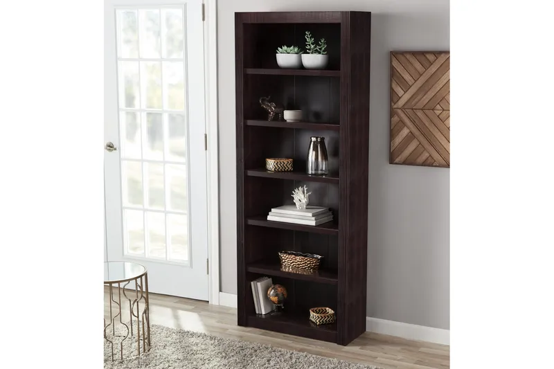 Minturn Bokhylle 82,5 cm Bred - Brun - Oppbevaring - Hyller - Bokhylle