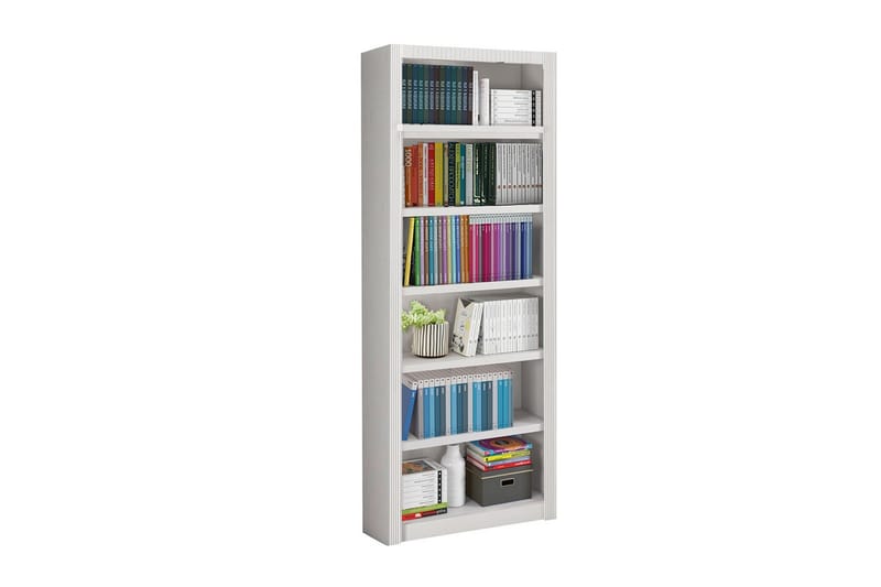 Minturn Bokhylle 82,5 cm - Hvit - Oppbevaring - Hyller - Hyllesystem