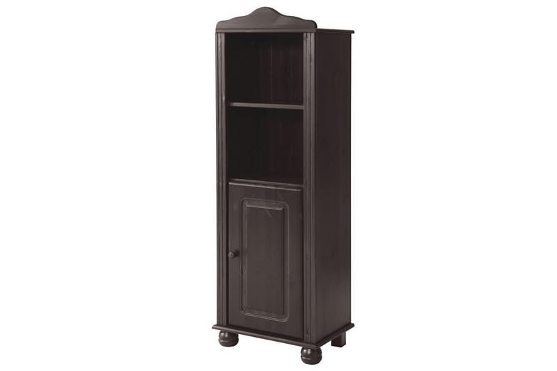 Remiel Bokhylle 45 cm Smal Dør - Svart - Oppbevaring - Hyller - Hyllesystem