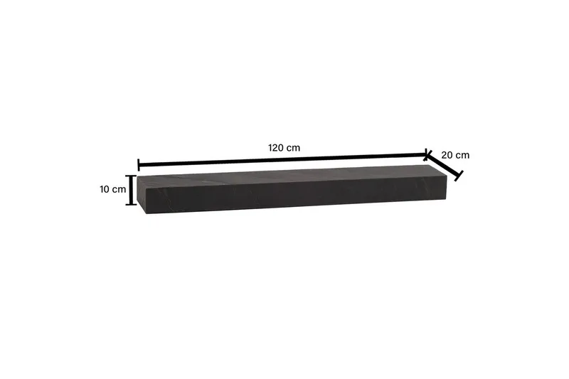 Hyllor Wohnling 120x20 cm - Oppbevaring - Hyller - Vegghylle