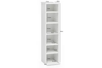 Hyllor Wohnling Vit - Oppbevaring - Hyller - Hylleplan & hyllekonsoll
