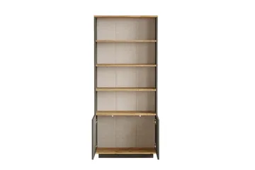 Jaivind Bokhylle 75 cm - Brun/Antrasitt - Oppbevaring - Hyller - Bokhylle