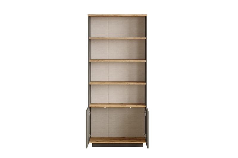 Jaivind Bokhylle 75 cm - Brun/Antrasitt - Oppbevaring - Hyller - Bokhylle