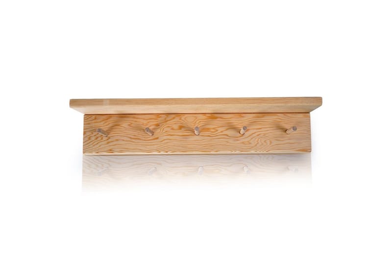 Jorik Vegghylle 50 cm - Mellomfarget tre - Oppbevaring - Hyller - Vegghylle