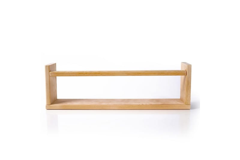 Jorik Vegghylle 50 cm - Mellomfarget tre - Oppbevaring - Hyller - Vegghylle