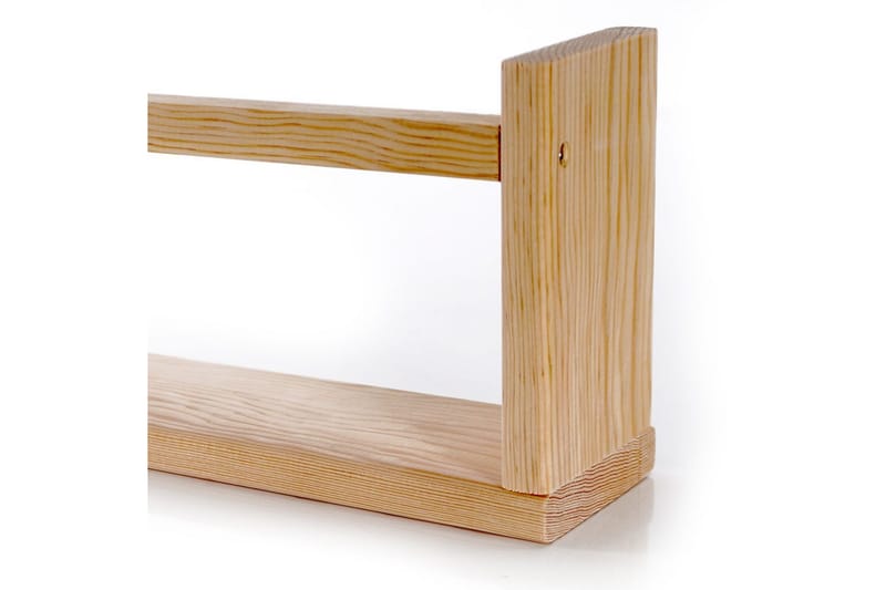 Jorik Vegghylle 50 cm - Mellomfarget tre - Oppbevaring - Hyller - Vegghylle