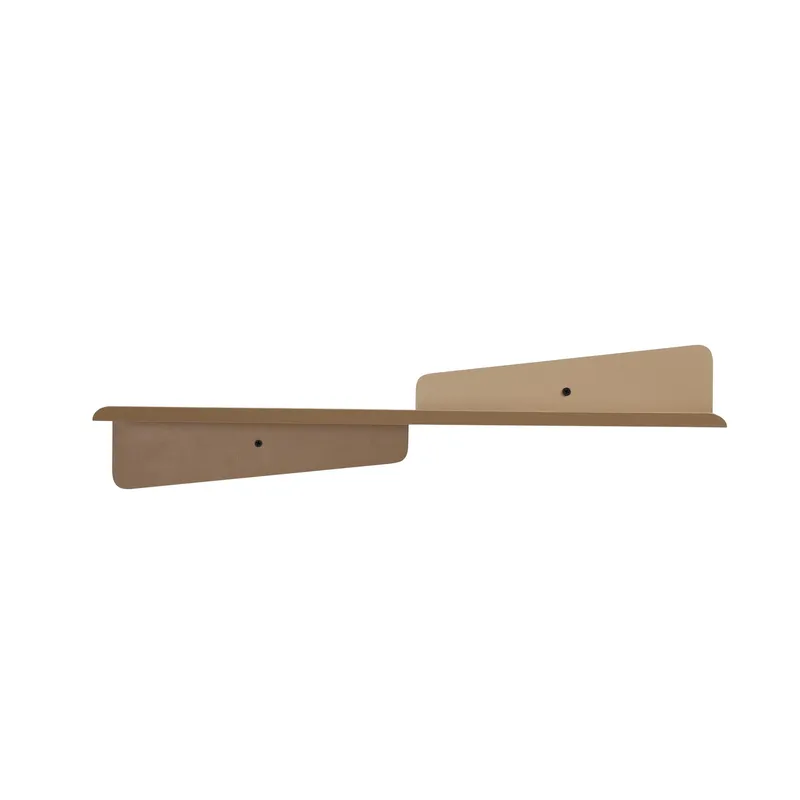 Jorricon vegghylle 60 cm, Taupe