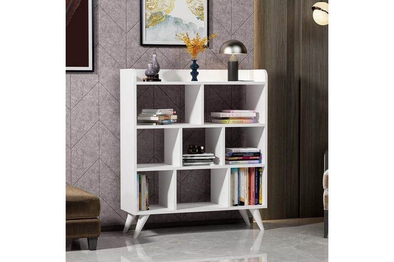 Kesto Bokhylle 90 cm - Hvit - Oppbevaring - Hyller - Bokhylle