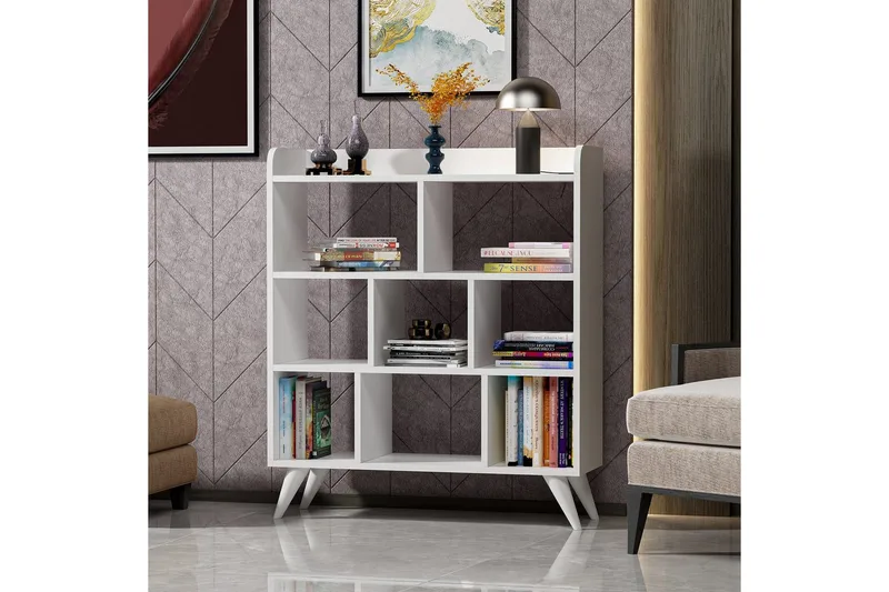 Kesto Bokhylle 90 cm - Hvit - Oppbevaring - Hyller - Bokhylle
