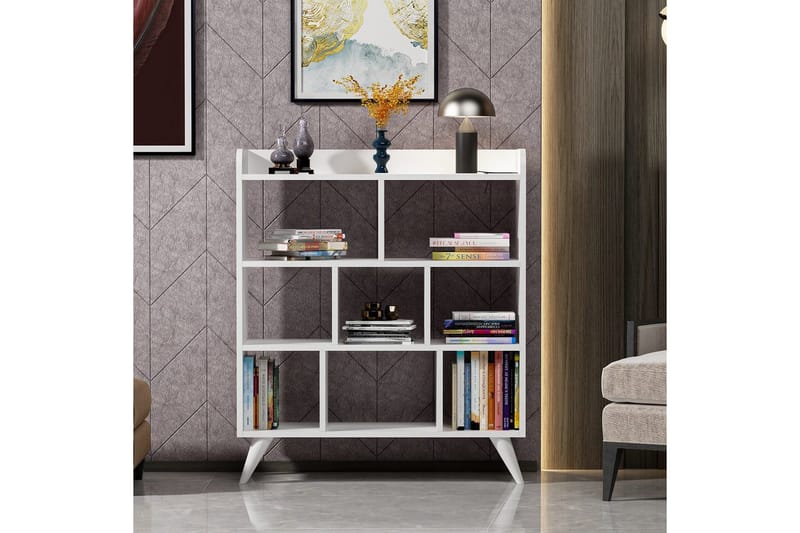 Kesto Bokhylle 90 cm - Hvit - Oppbevaring - Hyller - Bokhylle