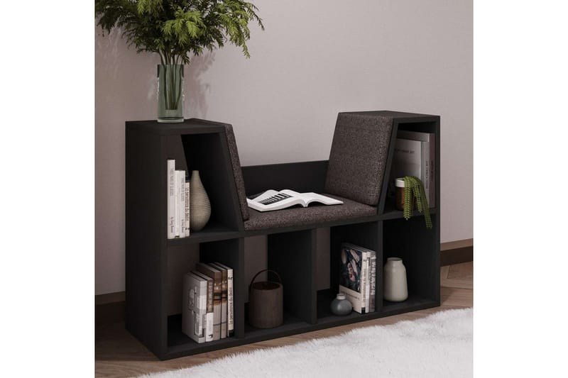 Kylen Bokhylle 103 cm - Antrasitt - Oppbevaring - Hyller - Bokhylle