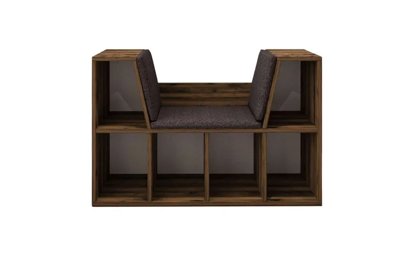 Kylen Bokhylle 103 cm - Valnøtt - Oppbevaring - Hyller - Bokhylle