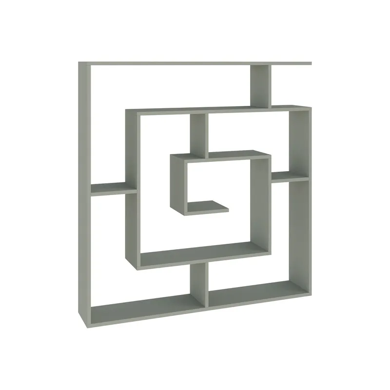 Labirent Bokhylle 125 cm, Ash Green